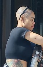 BLAC CHYNA Leaves Her Bank in Calabasas 09/30/2022