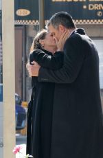 BRIDGET MOYNAHAN on the Set of Blue Bloods in New York 10/11/2022