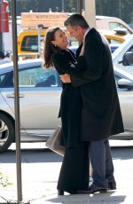 BRIDGET MOYNAHAN on the Set of Blue Bloods in New York 10/11/2022