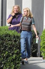 BRIE LARSON Leaves Lessons in Chemistry Set in Los Angeles 10/19/2022