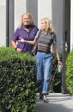 BRIE LARSON Leaves Lessons in Chemistry Set in Los Angeles 10/19/2022