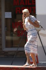 BRIGITTE NIELSEN Out and About in Los Angeles 09/29/2022