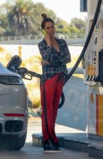 BROOKE BURKE at a Gas Station in Malibu 10/20/2022