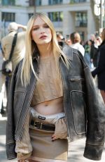 CAMILLE RAZAT at Miu Miu Fashion Show at PFW in Paris 10/04/2022