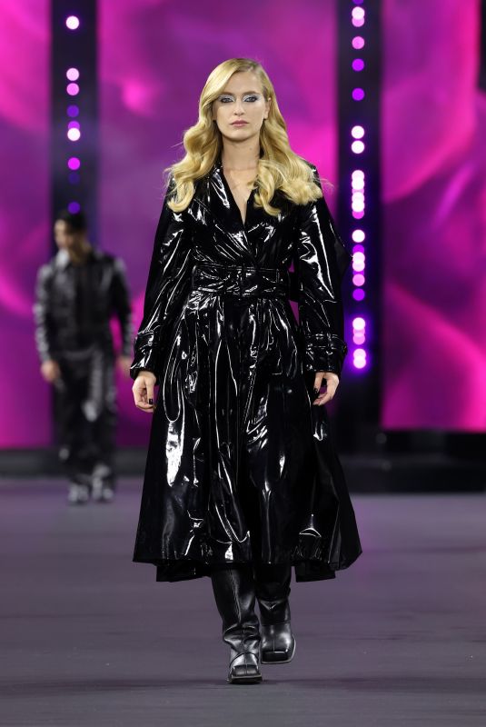CAMILLE RAZAT Walks Runway at Le Defile Walk Your Worth by L’oreal at Paris Fashion Week 10/02/2022