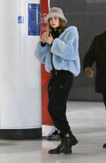 CARA DELEVINGNE Arrives at JFK Airport in New York 10/29/2022