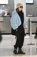 CARA DELEVINGNE Arrives at JFK Airport in New York 10/29/2022