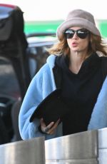 CARA DELEVINGNE Arrives at JFK Airport in New York 10/29/2022