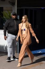 CARA DELEVINGNE Leaves Palais des Festivals in Cannes 10/18/2022
