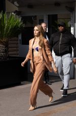 CARA DELEVINGNE Leaves Palais des Festivals in Cannes 10/18/2022