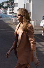 CARA DELEVINGNE Leaves Palais des Festivals in Cannes 10/18/2022