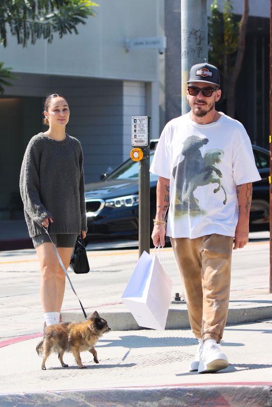 CARA SANTANA and Shannon Leto Out Shopping in West Hollywood 10/09/2022