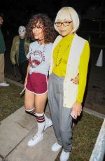 CARA SANTANA Arrives at Annual Casamigos Halloween Party in Beverly Hills 10/28/2022
