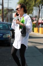 CARA SANTANA Heading to Pilates Class in West Hollywood 10/05/2022
