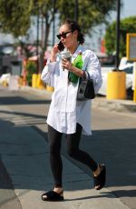 CARA SANTANA Heading to Pilates Class in West Hollywood 10/05/2022