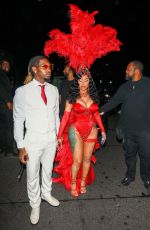 CARDI B Arrives at Her Birthday Party in Los Angeles 10/11/2022