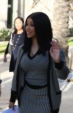 CARDI B Leaves Court in Santa Ana 10/19/2022