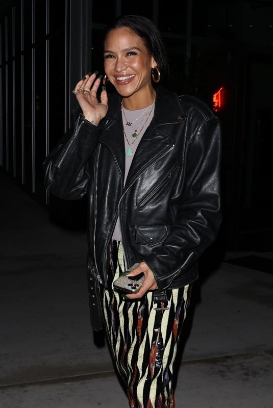 CASSIE Out for Dinner at Mr. T in Hollywood 10/12/2022