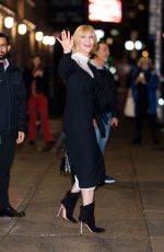 CATE BLANCHETT Arrives at Late Night with Seth Meyers in New York 10/04/2022