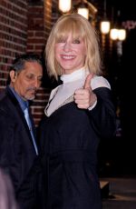 CATE BLANCHETT Arrives at Late Night with Seth Meyers in New York 10/04/2022