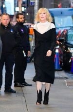 CATE BLANCHETT Arrives at Late Night with Seth Meyers in New York 10/04/2022