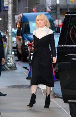 CATE BLANCHETT Arrives at Late Night with Seth Meyers in New York 10/04/2022