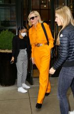 CATE BLANCHETT Leaves Her Hotel in New York 10/04/2022