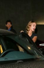 CAYLEE COWAN Night Out in Los Angeles 10/12/2022