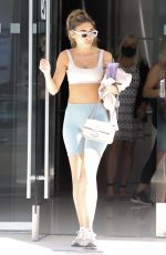 CHANTEL JEFFRIES Leaves Chiropractor Office in Los Angeles 10/20/2022