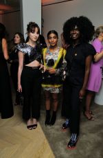 CHARITHRA CHANDRAN at British Vogue x Louis Vuitton Dinner in London 10/06/2022