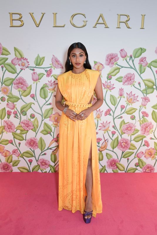CHARITHRA CHANDRAN at Bvlgari High Jewellery Gala in London 10/12/2022