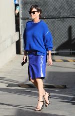 CHARLIZE THERON Arrives at Jimmy Kimmel Live at El Capitan Entertainment Centre in Hollywood 10/25/2022