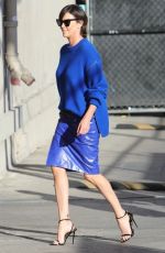 CHARLIZE THERON Arrives at Jimmy Kimmel Live at El Capitan Entertainment Centre in Hollywood 10/25/2022