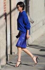 CHARLIZE THERON Arrives at Jimmy Kimmel Live at El Capitan Entertainment Centre in Hollywood 10/25/2022