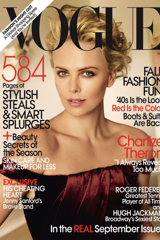 CHARLIZE THERON for Vogue Magazine, September 2009 