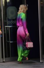 CHARLOTTE HAWKINS Arrives at Noise Day at Global Radio in London 10/07/2022