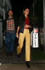CHARLOTTE LAWRENCE Leaves Dinner at Giorgio Baldi in Santa Monica 10/16/2022
