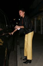 CHARLOTTE LAWRENCE Leaves Dinner at Giorgio Baldi in Santa Monica 10/16/2022