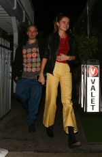 CHARLOTTE LAWRENCE Leaves Dinner at Giorgio Baldi in Santa Monica 10/16/2022