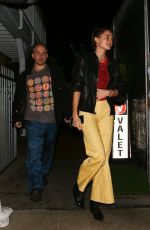 CHARLOTTE LAWRENCE Leaves Dinner at Giorgio Baldi in Santa Monica 10/16/2022