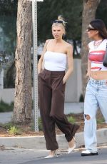CHARLOTTE MCKINNEY Out Shopping on Melrose Place in West Hollywood 10/19/2022