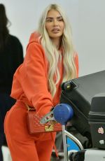 CHLOE, FRANKIE and DEMI SIMS at LAX Airport in Los Angeles 10/28/2022