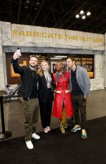 CHLOE MORETZ at Cast and Creatives of The Peripheral at Forever Fab 3D Print Shop Activation 10/08/2022