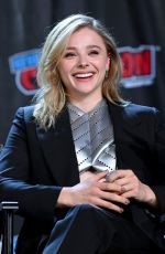 CHLOE MORETZ at The Peripheral Panel at New York Comic-con 10/08/2022