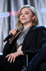 CHLOE MORETZ at The Peripheral Panel at New York Comic-con 10/08/2022