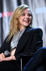 CHLOE MORETZ at The Peripheral Panel at New York Comic-con 10/08/2022