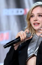 CHLOE MORETZ at The Peripheral Panel at New York Comic-con 10/08/2022