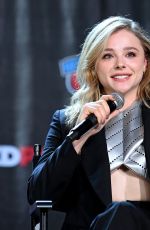 CHLOE MORETZ at The Peripheral Panel at New York Comic-con 10/08/2022