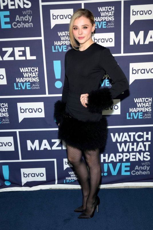 CHLOE MORETZ at Watch What Happens L!ve 10/12/2022