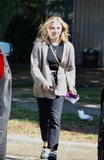CHLOE MORETZ Heading to a Orthodontist Appointment in Hollywood 09/30/2022
